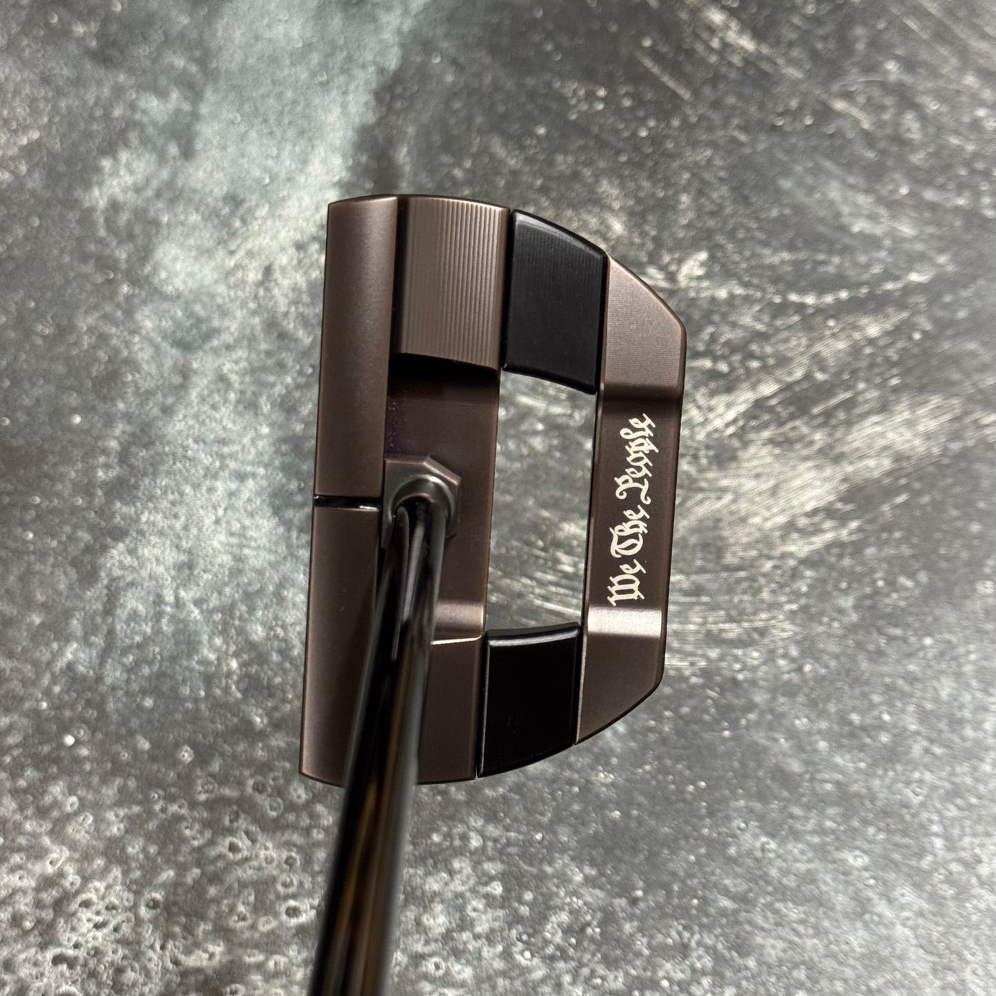 Scotty Cameron Studio Style Fastback OC “We The People” Tellurium Copper Face Insert (Antique Bronze PVD)