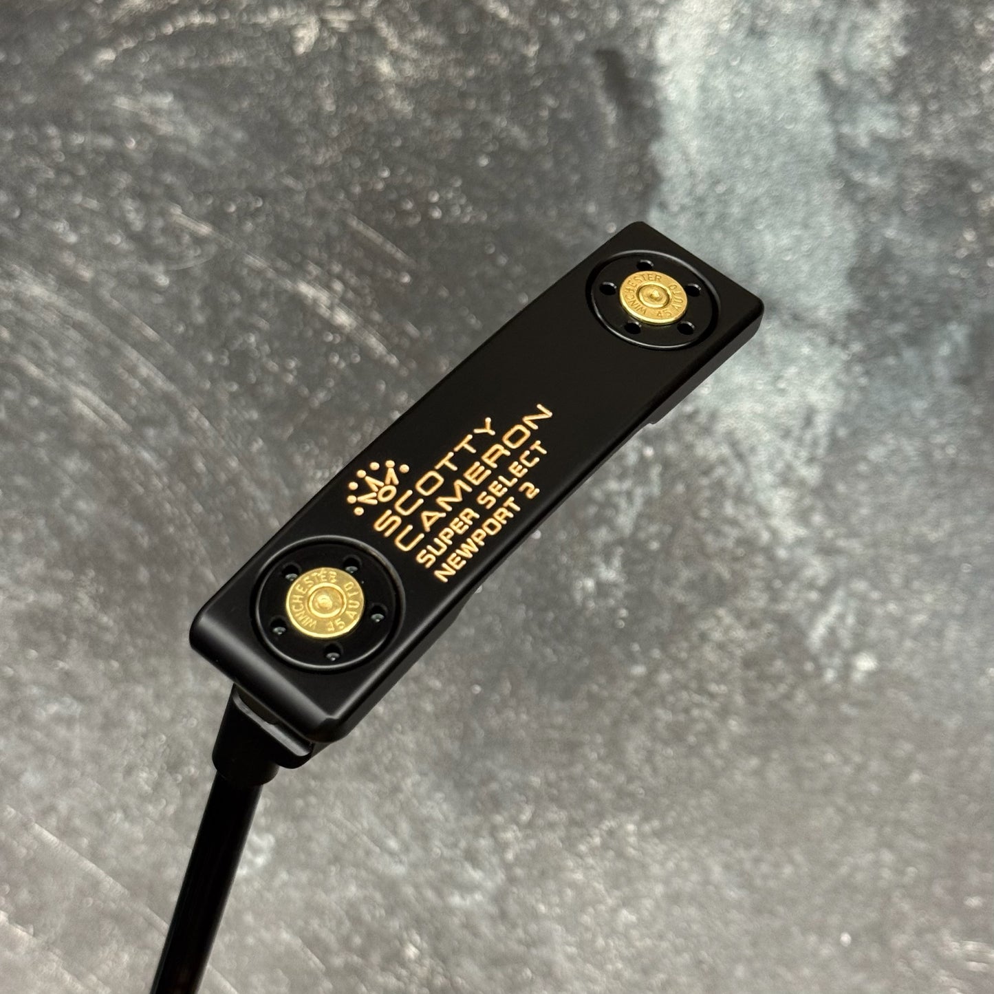 Scotty Cameron Super Select Newport 2 Bulletback Left Handed (Black PVD)