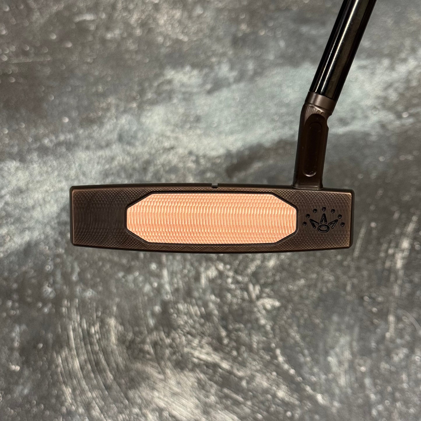 Scotty Cameron Studio Style Fastback 1.5 Tellurium Copper Face Insert (Antique Bronze PVD)