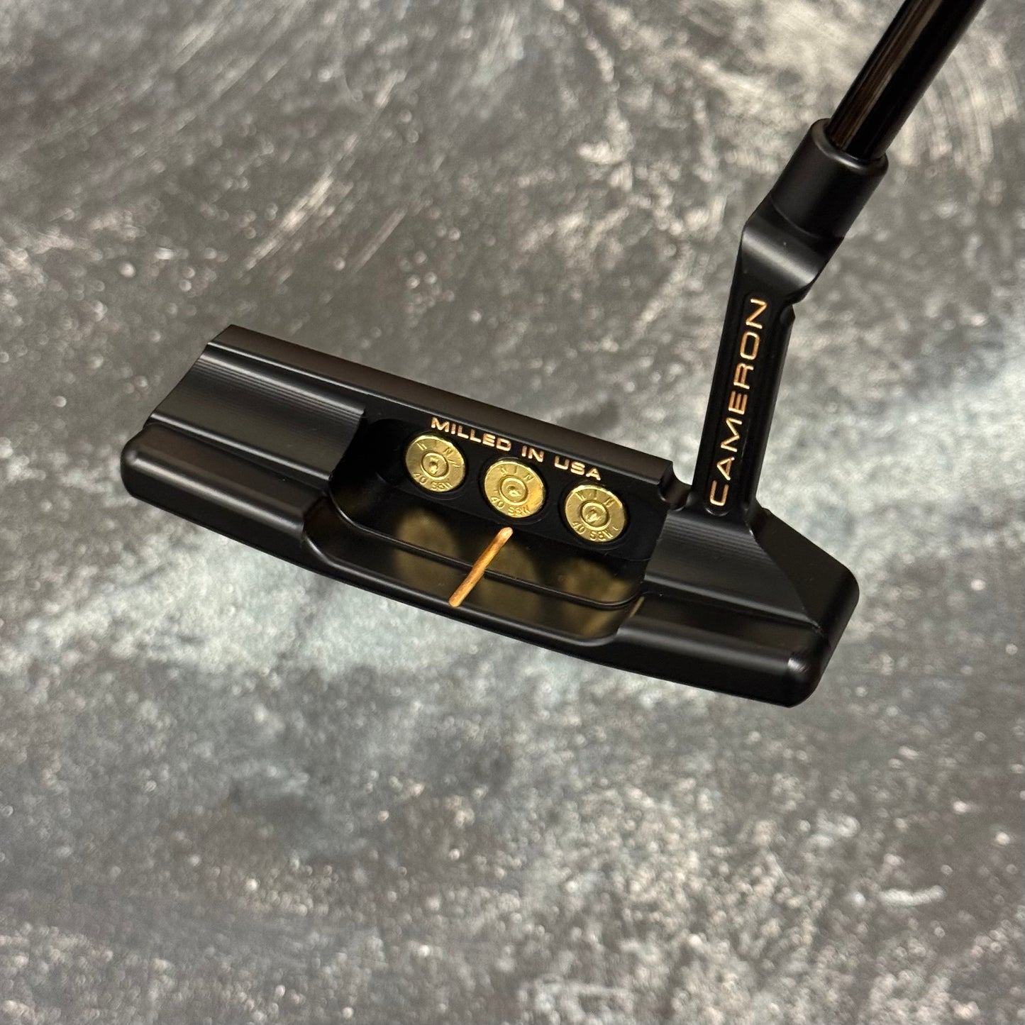 Left Handed Scotty Cameron Super Select Newport 2 Bulletback (Black PVD)