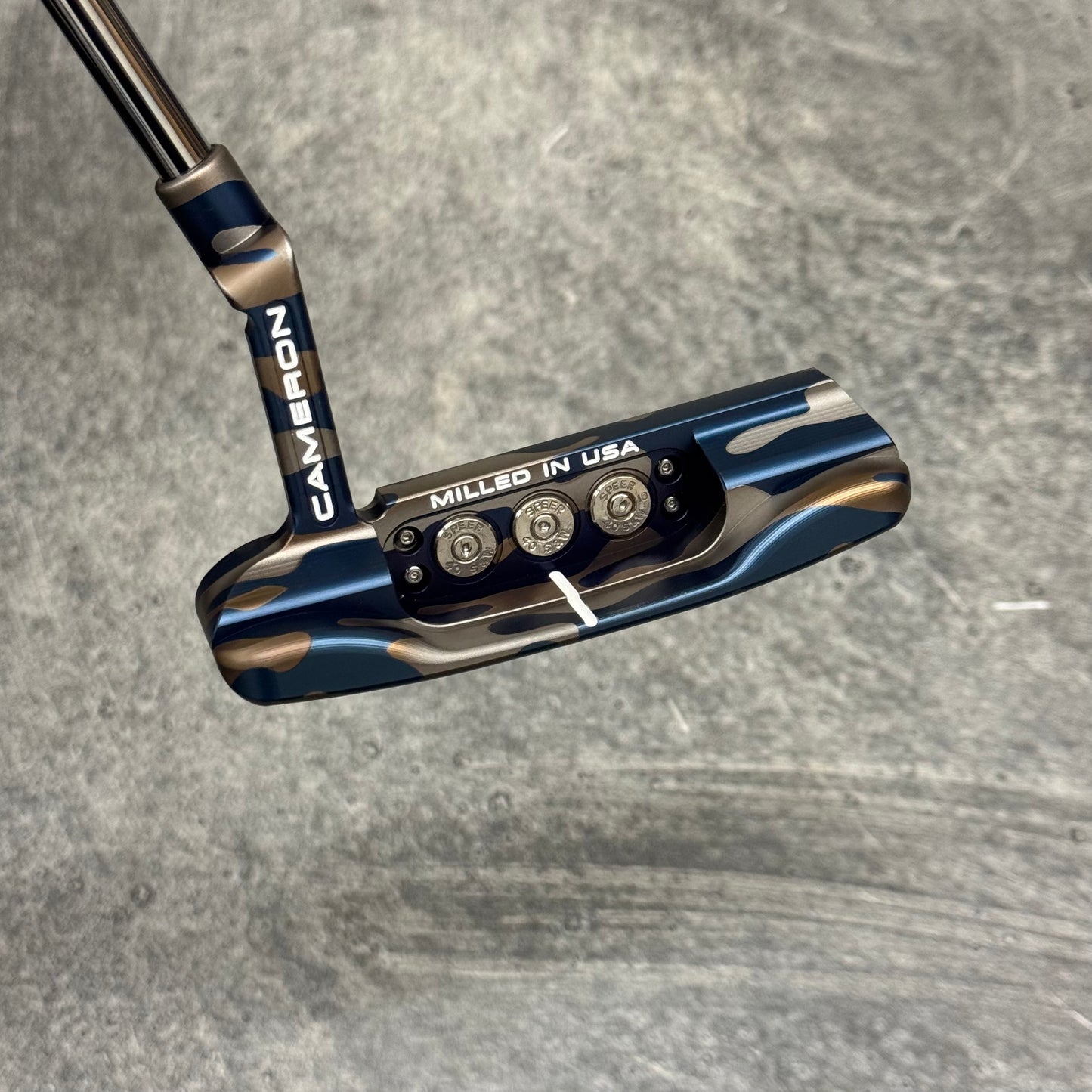 Studio Style Blue Camo Bulletback (Popular Design)