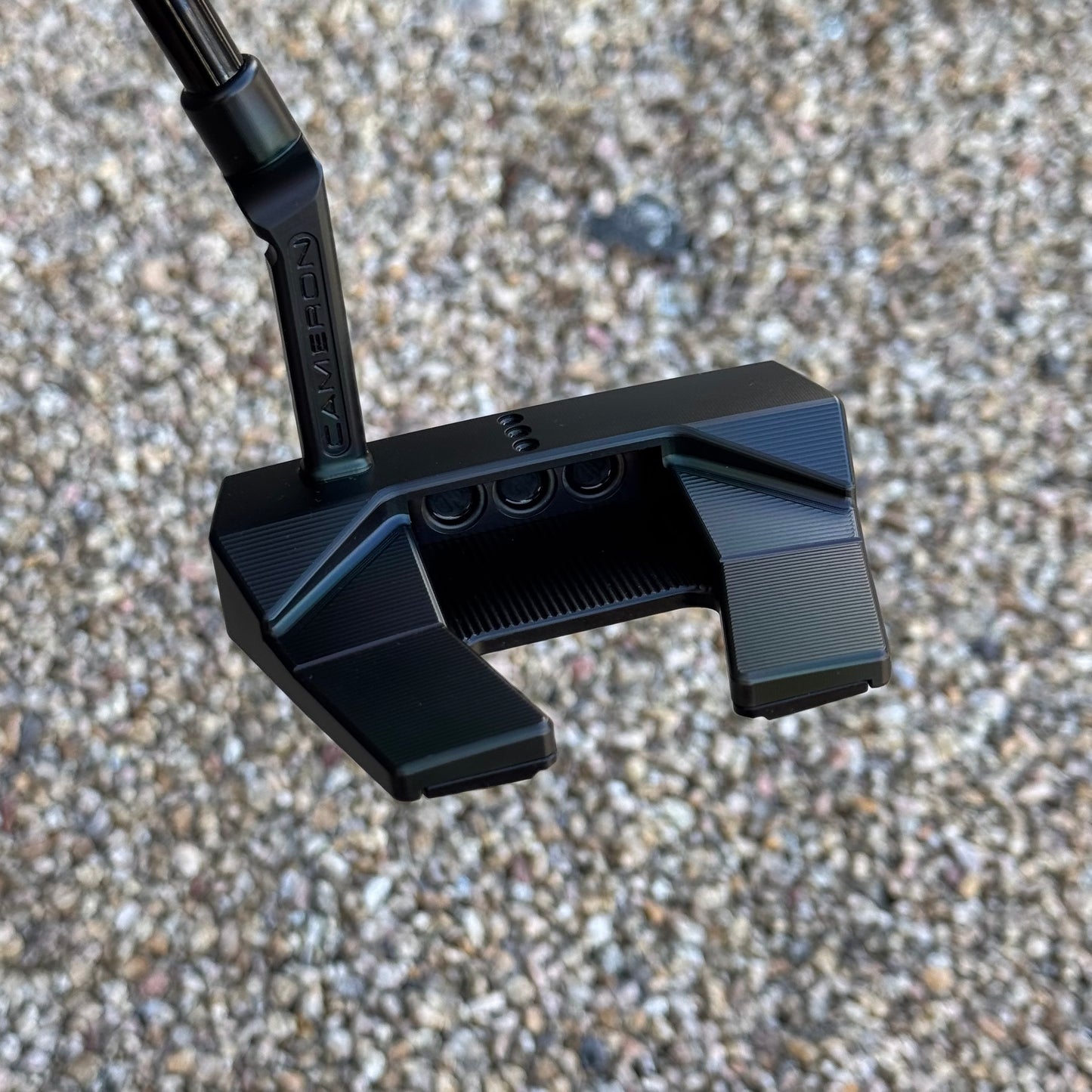 Scotty Cameron Phantom 5.2 (Black Rainbow PVD) Black Paint fill