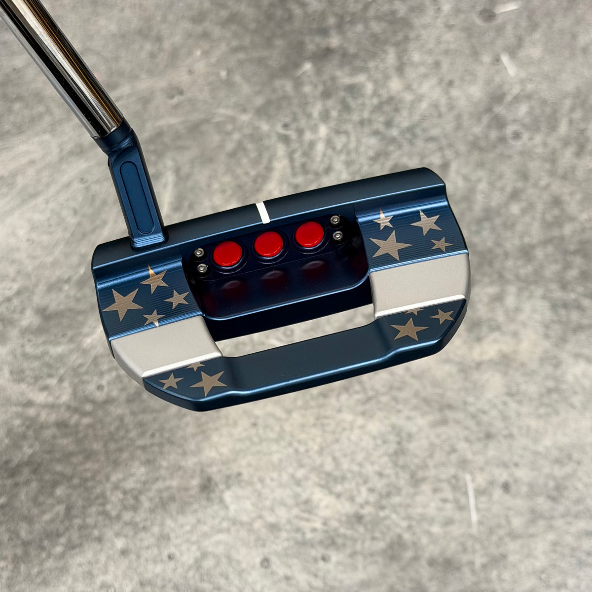 Scotty Cameron Studio Style Fastback 1.5 USA Theme (Blue PVD)