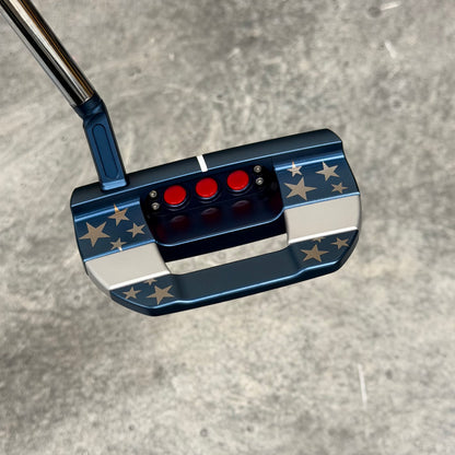 Scotty Cameron Studio Style Fastback 1.5 USA Theme (Blue PVD)