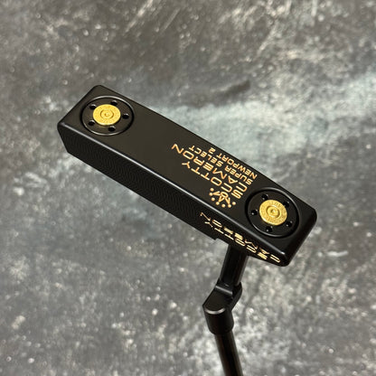 Left Handed Scotty Cameron Super Select Newport 2 Bulletback (Black PVD)