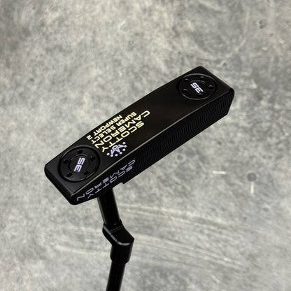 Scotty Cameron Super Select Newport 2 (Black PVD) Purple Drip Print
