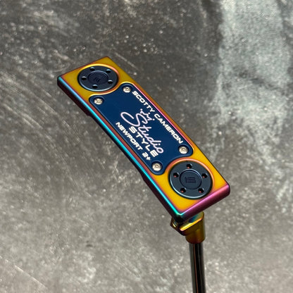 Scotty Cameron Studio Style Newport 2+ (Crazy Rainbow PVD)