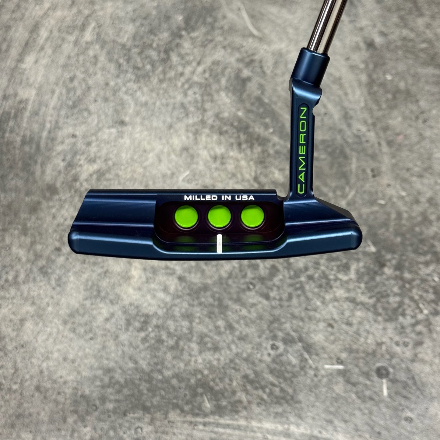 Left Handed Scotty Cameron Super Select Newport 2 (Blue PVD)