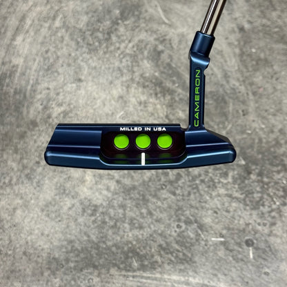 Left Handed Scotty Cameron Super Select Newport 2 (Blue PVD)