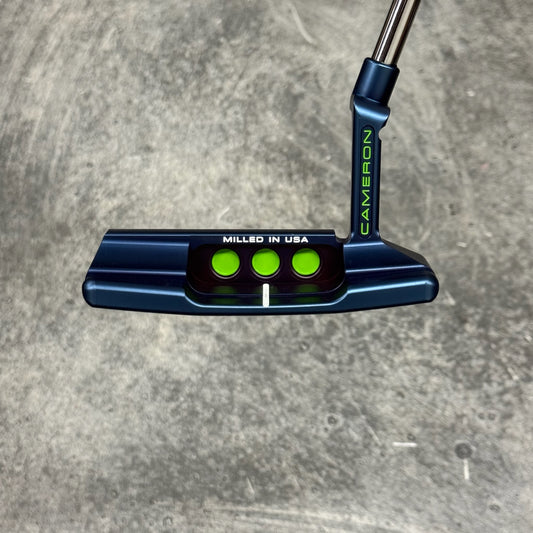 Left Handed Scotty Cameron Super Select Newport 2 (Blue PVD)