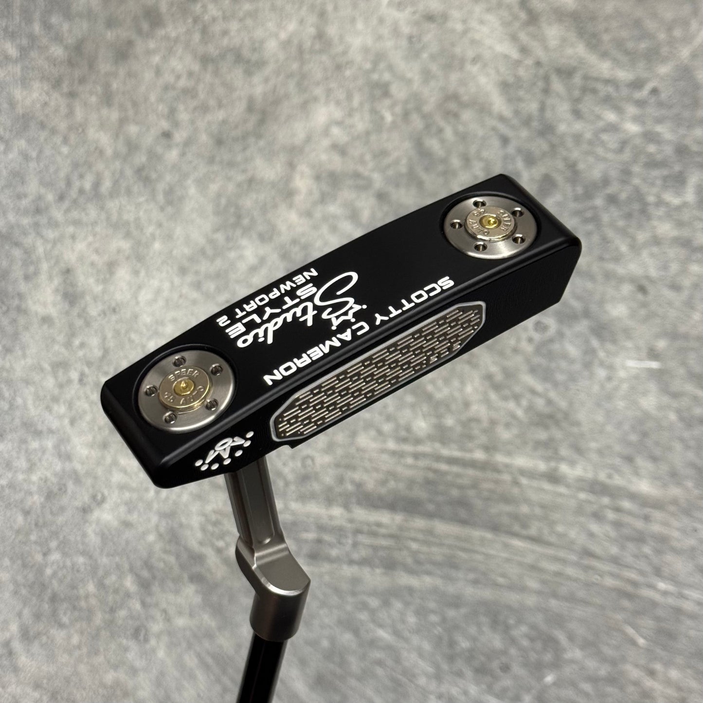 Studio Style Black PVD/Tour Satin Bulletback (Popular Design)