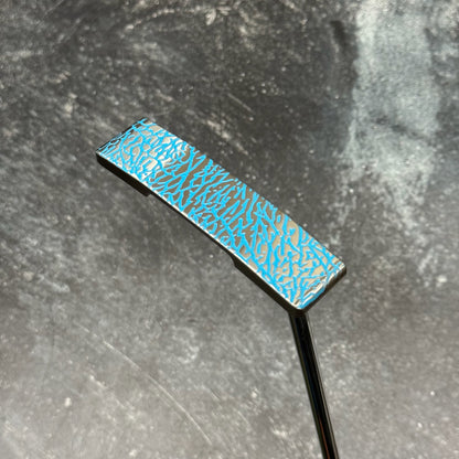 Monaco Short Slant Neck Elephant Print