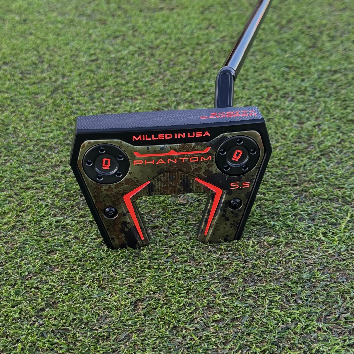 Scotty Cameron Phantom 5.5 Woodland Camo