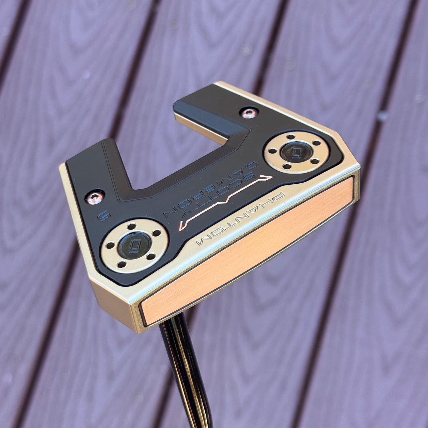 Scotty Cameron Phantom 5 Tellurium Copper Face Insert (Chromatic Bronze)
