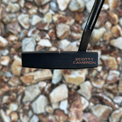 Scotty Cameron Phantom X5.5 Black PVD Snakeskin Print