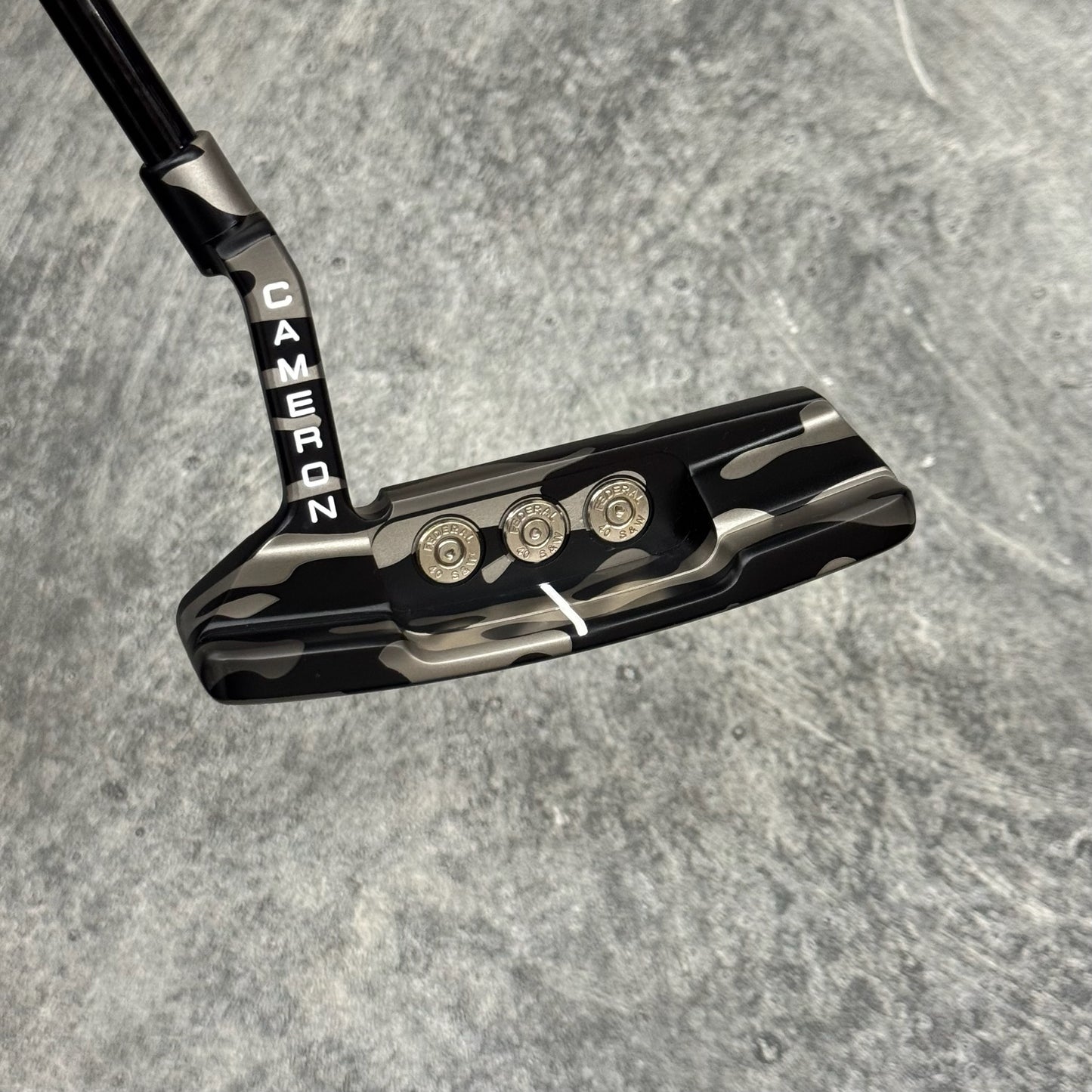 Scotty Cameron Select Newport 2 (Black Camo Bulletback)
