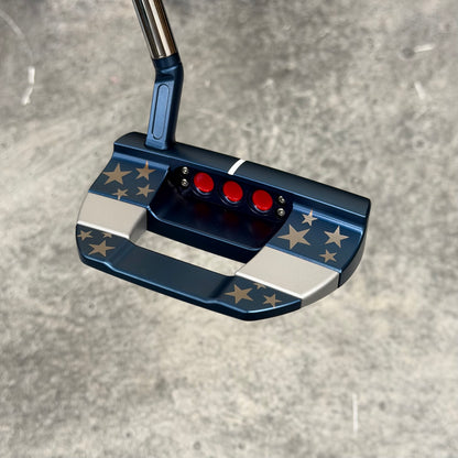 Scotty Cameron Studio Style Fastback 1.5 USA Theme (Blue PVD)
