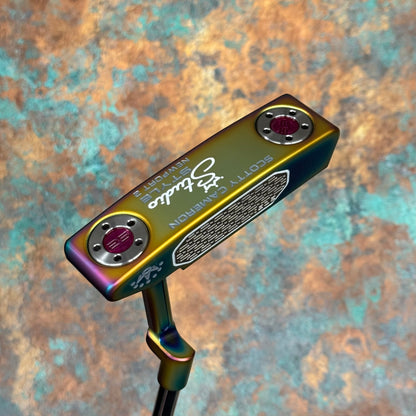 Scotty Cameron Studio Style Newport 2 (Crazy Rainbow PVD)