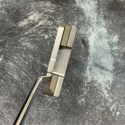 Monaco Short Slant Neck Elephant Print