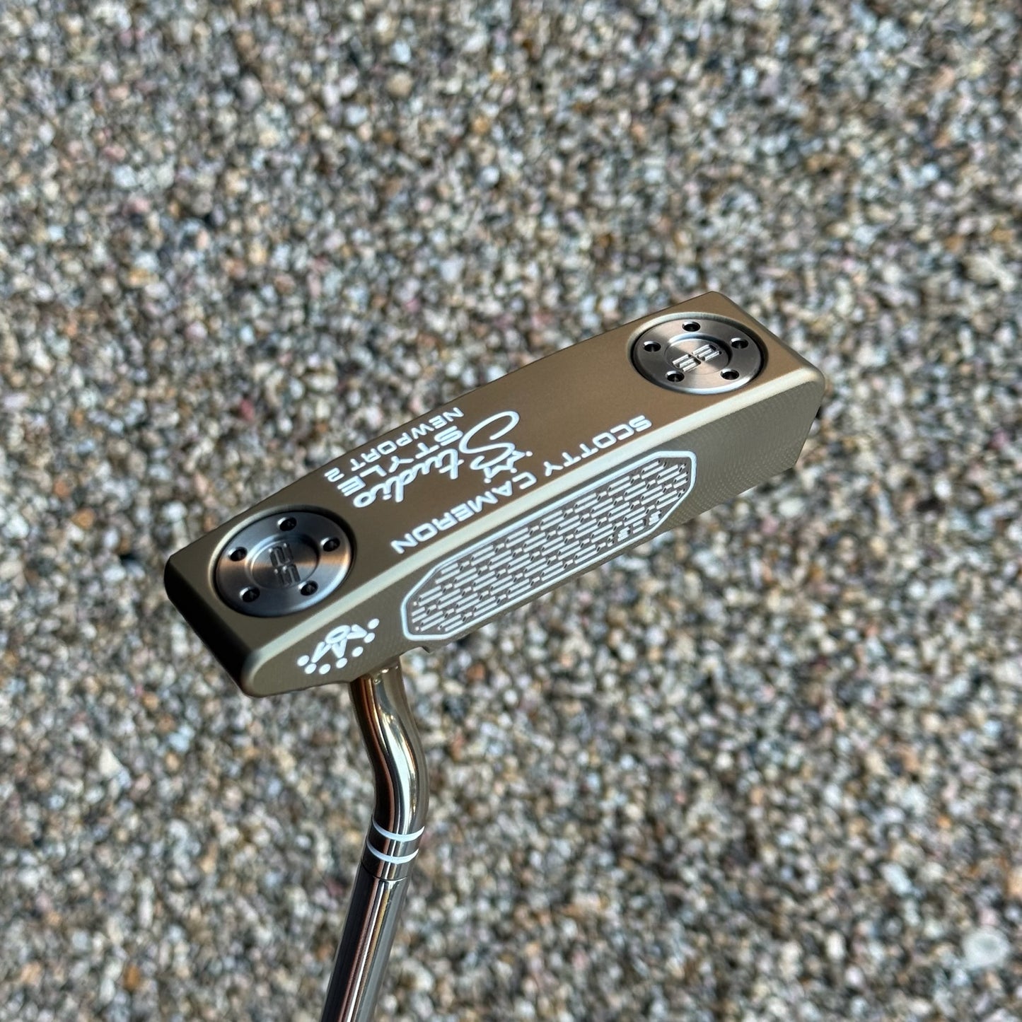 Scotty Cameron Studio Style Newport 2 Polished Pipe Neck