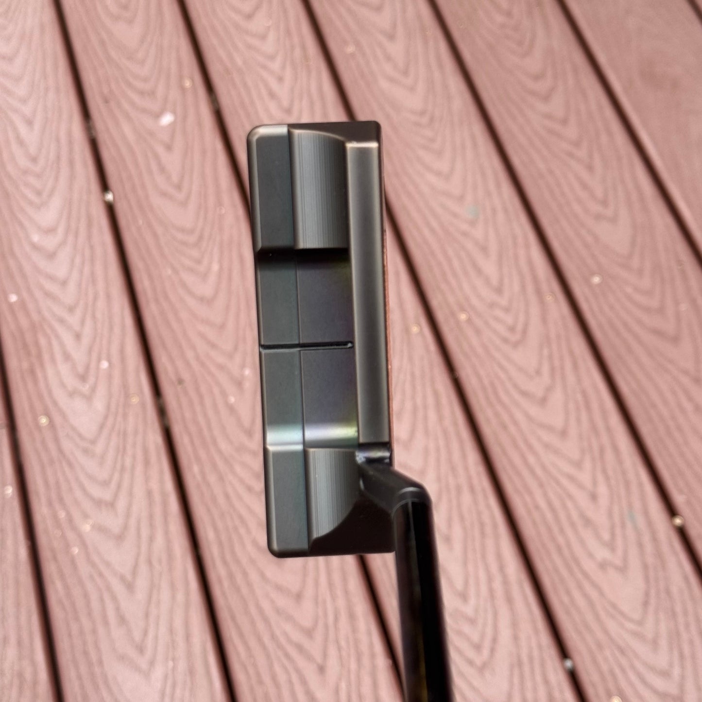 Left Handed Scotty Cameron Studio Style Newport 2.5+ Tellurium Copper Face Insert (Antique Bronze PVD)