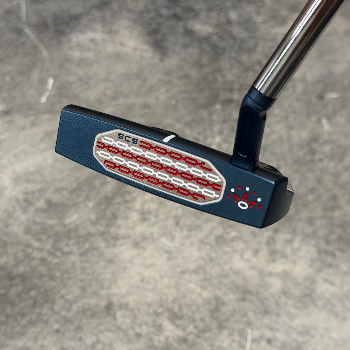 Scotty Cameron Studio Style Fastback 1.5 USA Theme (Blue PVD)