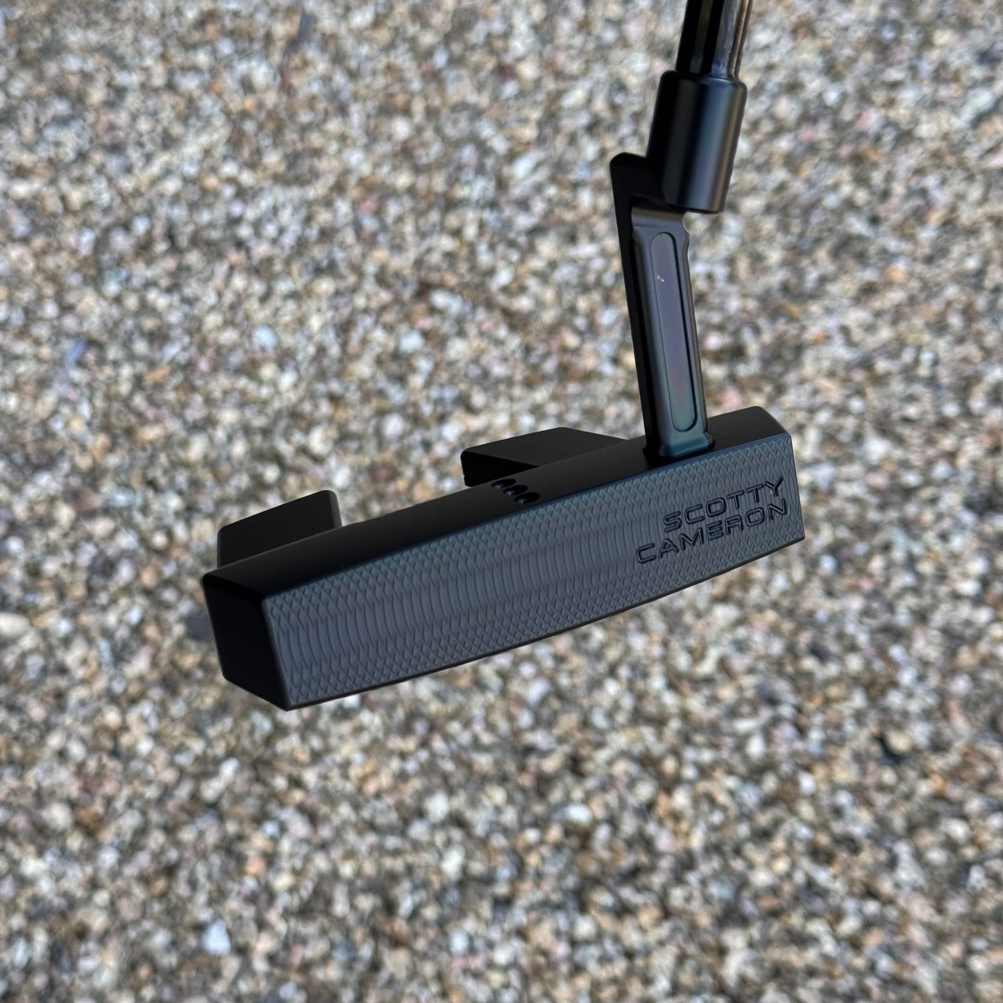 Scotty Cameron Phantom 5.2 (Black Rainbow PVD) Black Paint fill