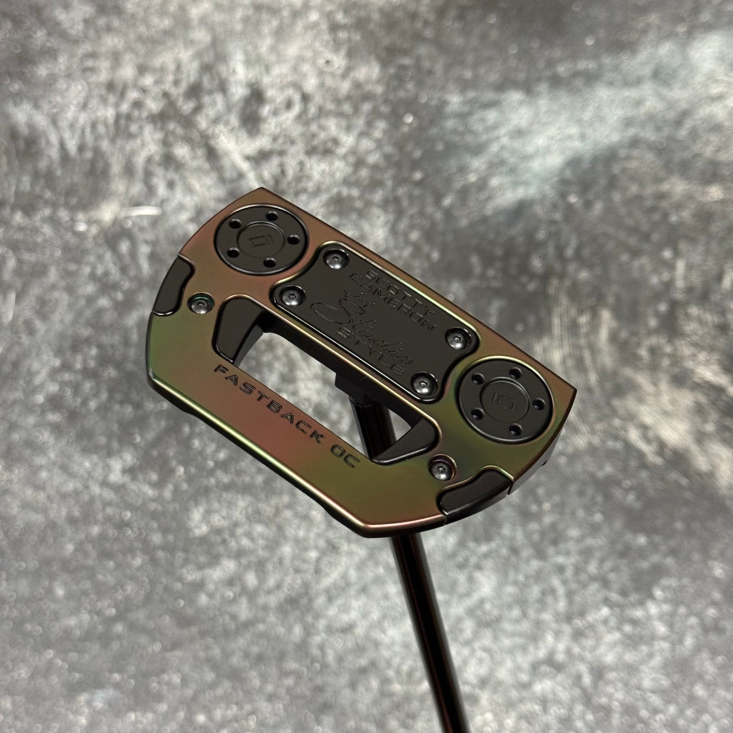 Scotty Cameron Studio Style Fastback OC (Black Rainbow PVD)