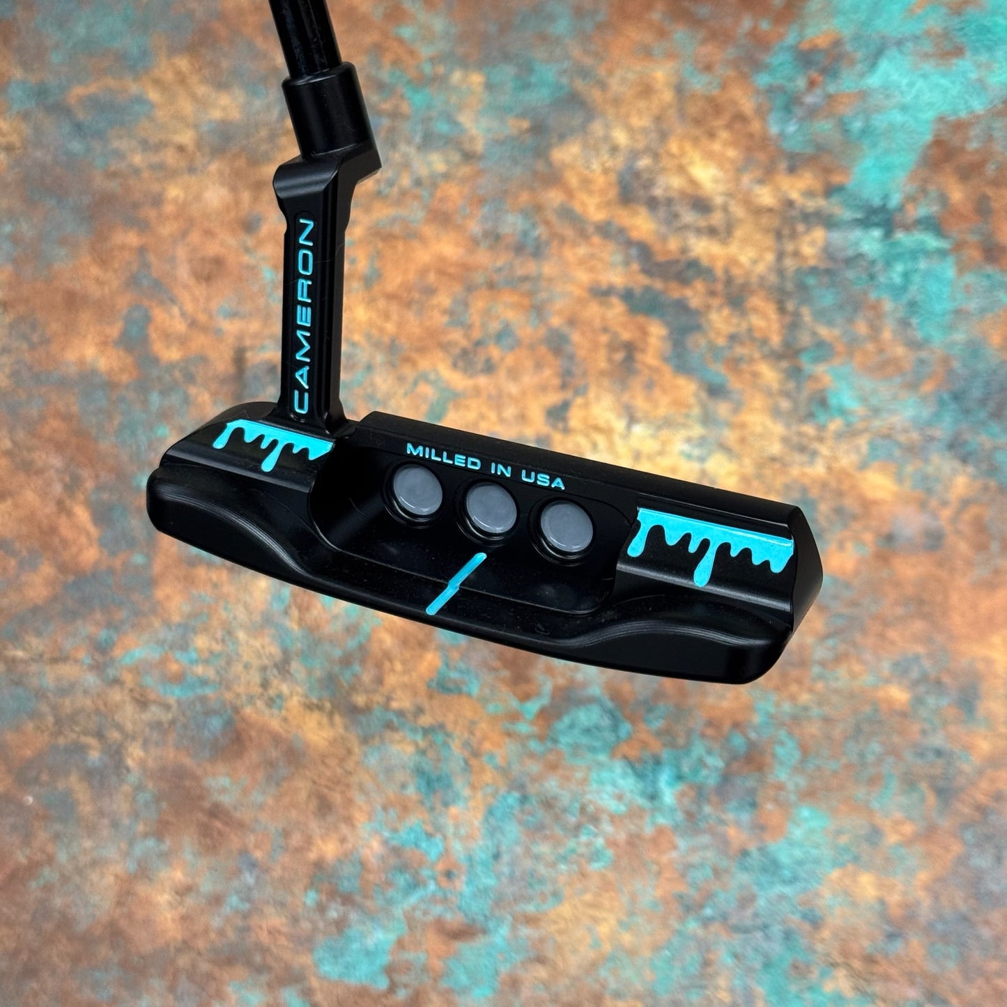 Scotty Cameron Super Select Newport (Black PVD) Drip Print