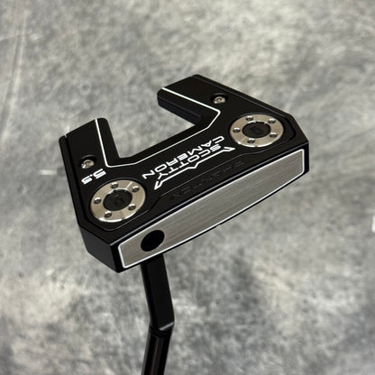 Scotty Cameron Phantom 5.5 Smooth Stainless Tour Dot Face Insert (Black PVD)