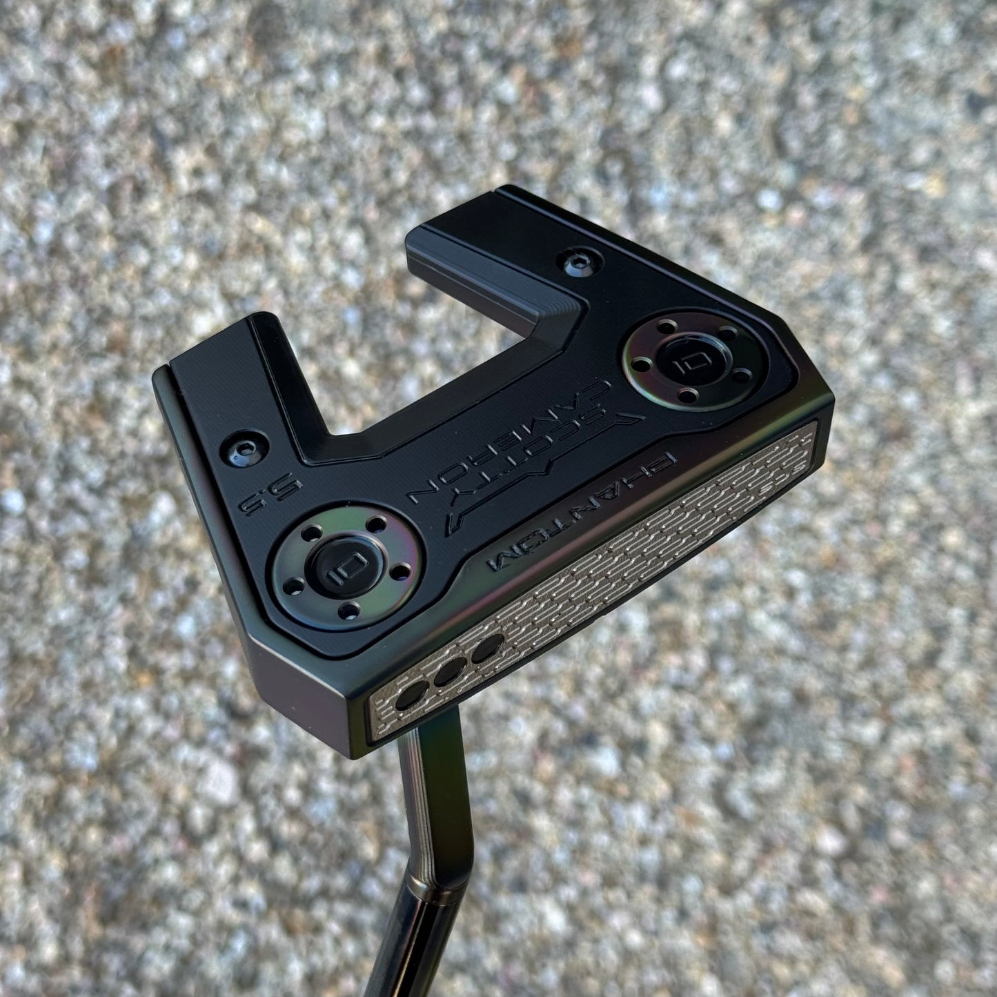 Scotty Cameron Phantom 5.5 (Black Rainbow PVD)