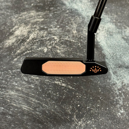 Scotty Cameron Studio Style Newport 2+ Copper Face Insert (Black PVD)