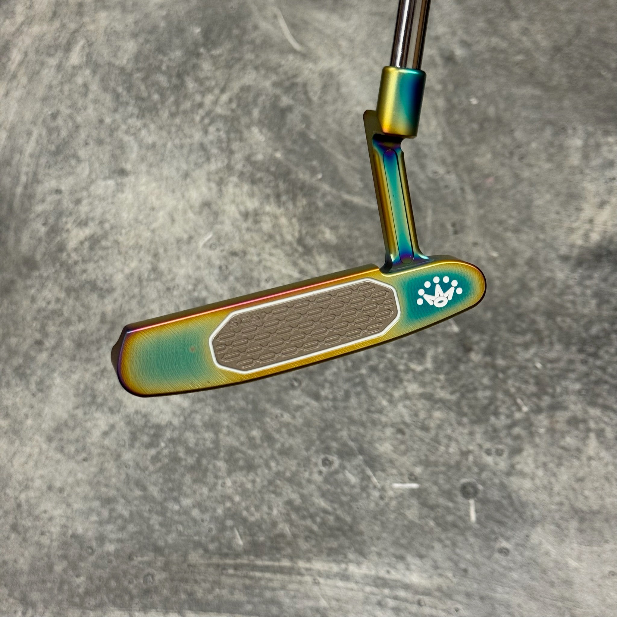 Scotty Cameron Studio Style Newport (Crazy Rainbow PVD) – Embrace