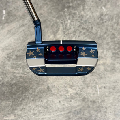 Scotty Cameron Studio Style Fastback 1.5 USA Theme (Blue PVD)
