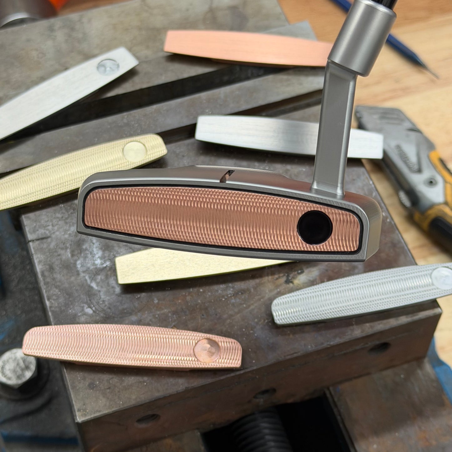 Phantom Tellurium Copper / Brass / 303 Stainless Steel Face Inserts