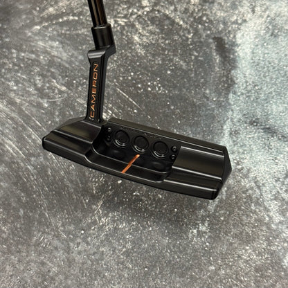 Scotty Cameron Studio Style Newport 2+ Copper Face Insert (Black PVD)