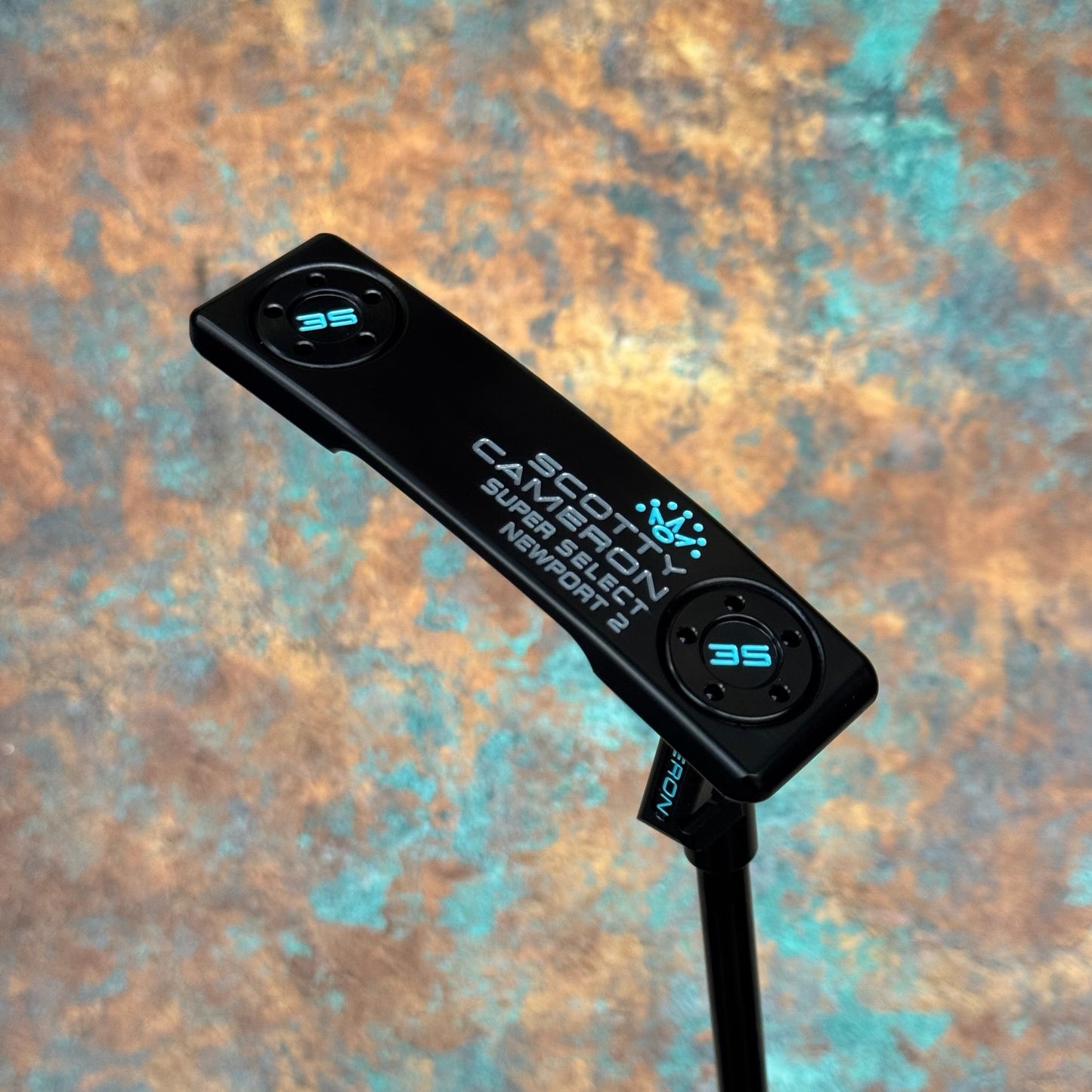 Scotty Cameron Super Select Newport 2 (Black PVD) Drip Print