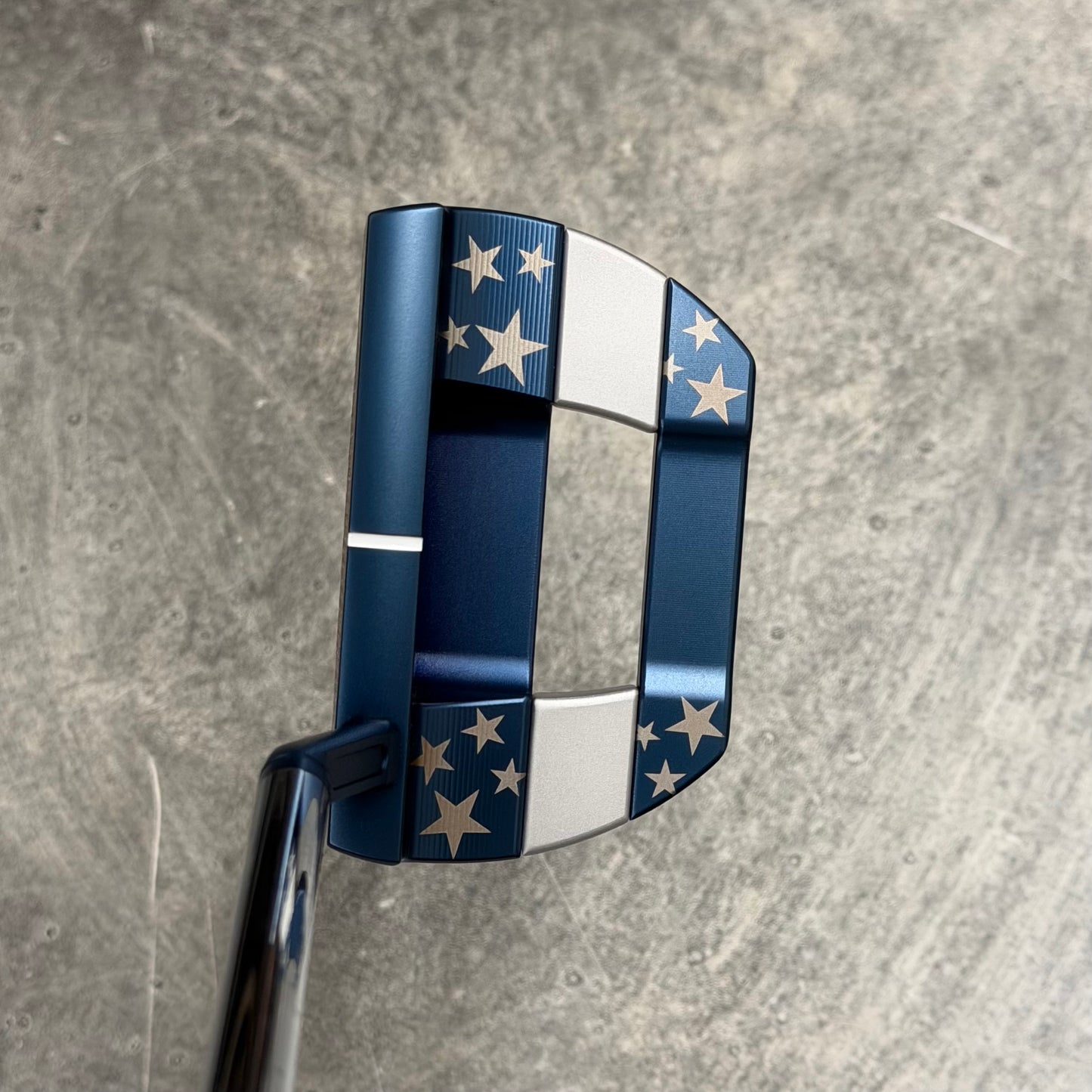 Scotty Cameron Studio Style Fastback 1.5 USA Theme (Blue PVD)