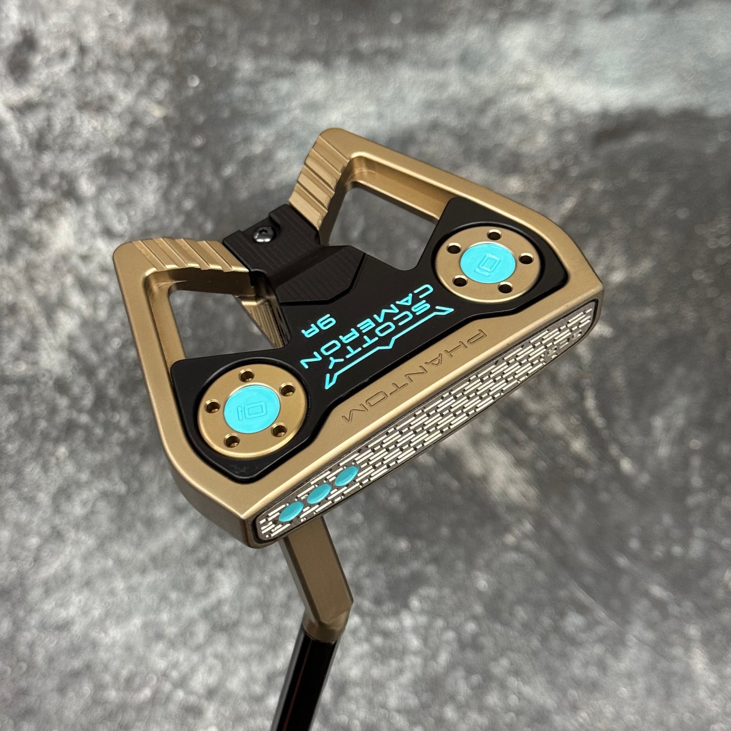 PRE-ORDER Phantom 9.2R Welded Short Slant OR Flow Neck Chromatic Bronze & Turquoise (Popular Design)