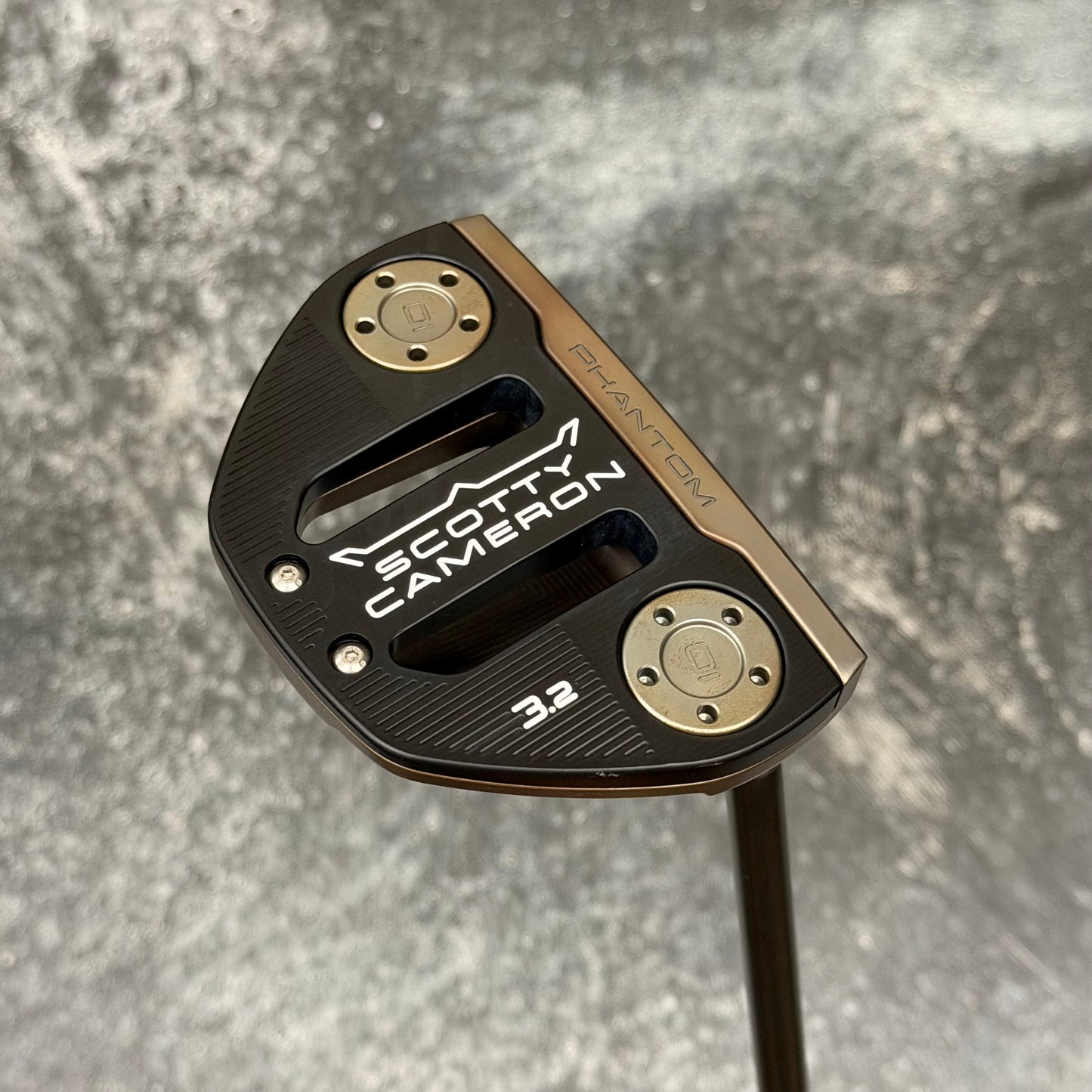 Scotty Cameron Phantom 3.2 Welded Short Slant Neck (Rustic Torched)