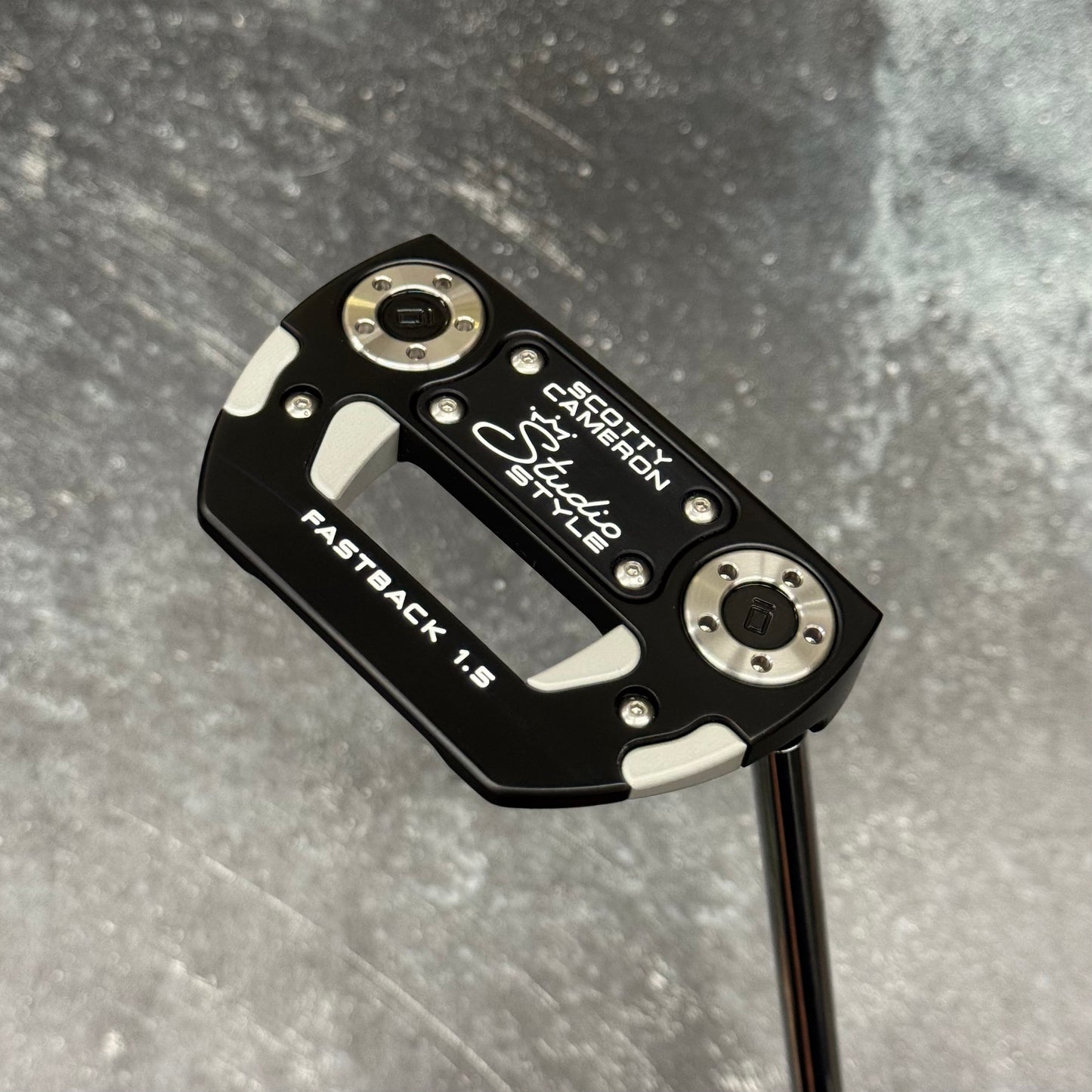 Scotty Cameron Studio Style Fastback 1.5 Black PVD Finish