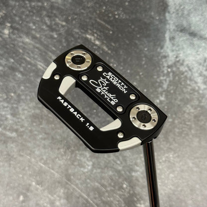 Scotty Cameron Studio Style Fastback 1.5 Black PVD Finish