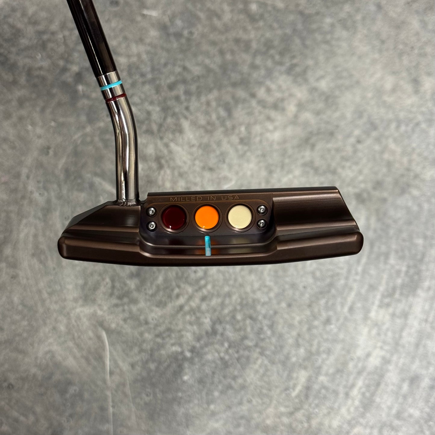 Scotty Cameron Studio Style Newport 2+ Polished Pipe Neck (Antique Bronze PVD)