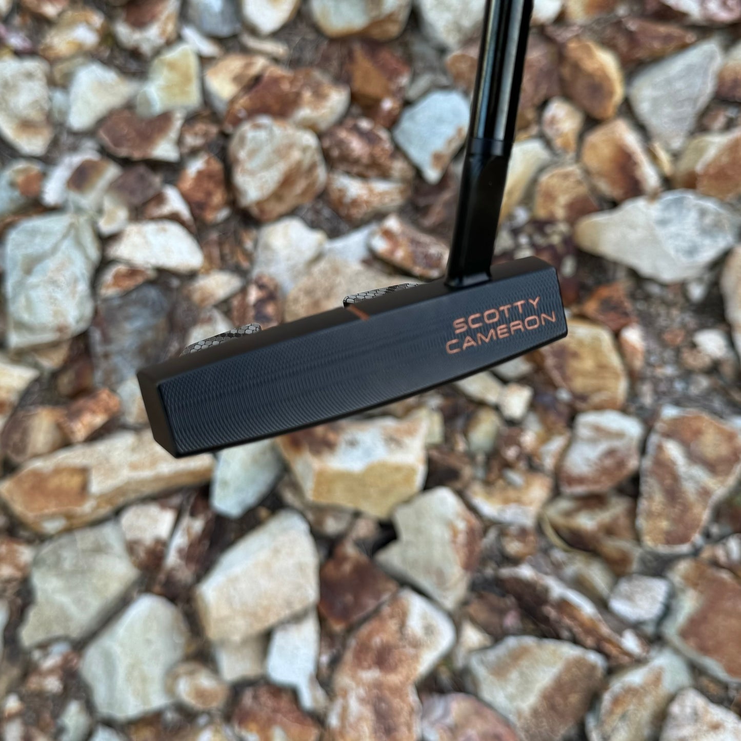 Scotty Cameron Phantom X5.5 Black PVD Snakeskin Print