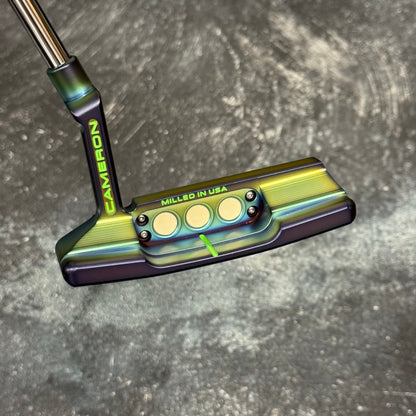 Scotty Cameron Studio Style Newport 2 (Crazy Rainbow PVD)