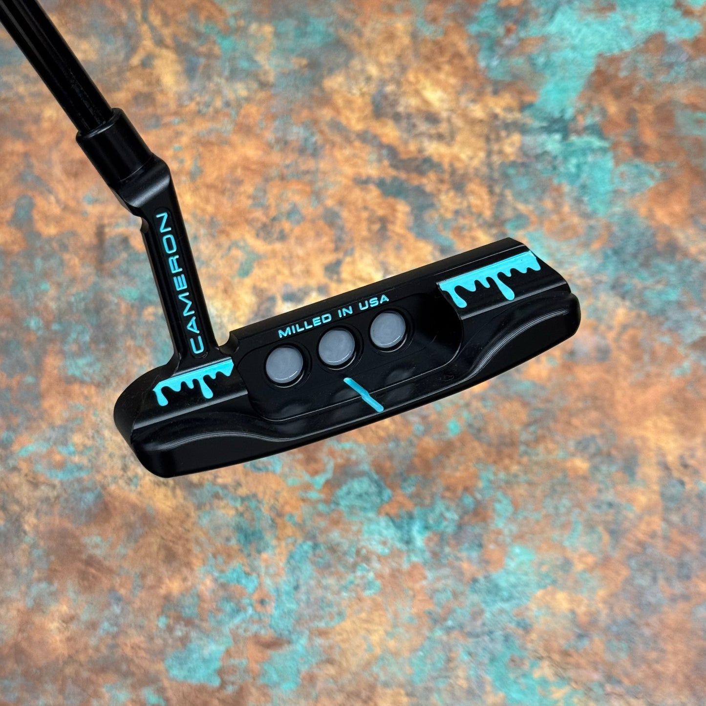 Scotty Cameron Super Select Newport (Black PVD) Drip Print