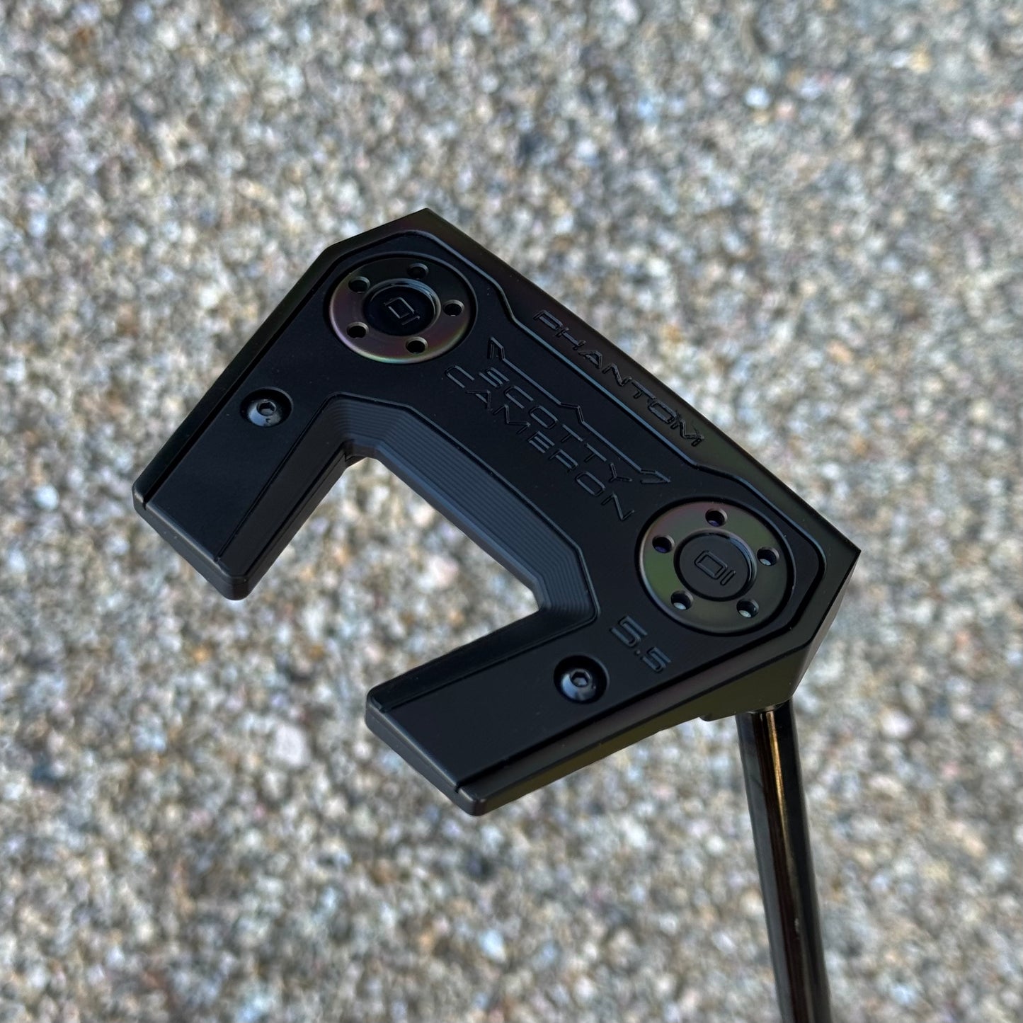 Scotty Cameron Phantom 5.5 (Black Rainbow PVD)