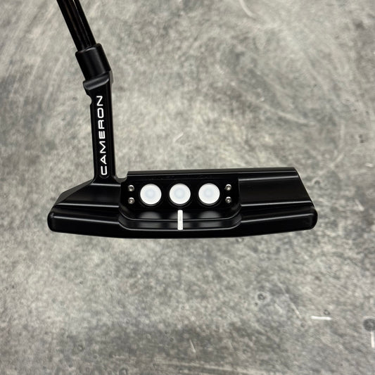 Pagaie Scotty Cameron CUSTOM SHOP neuve, noir/gris, grande poignée Pagaie Scotty Cameron CUSTOM SHOP neuve, noir/gris, grande poignée