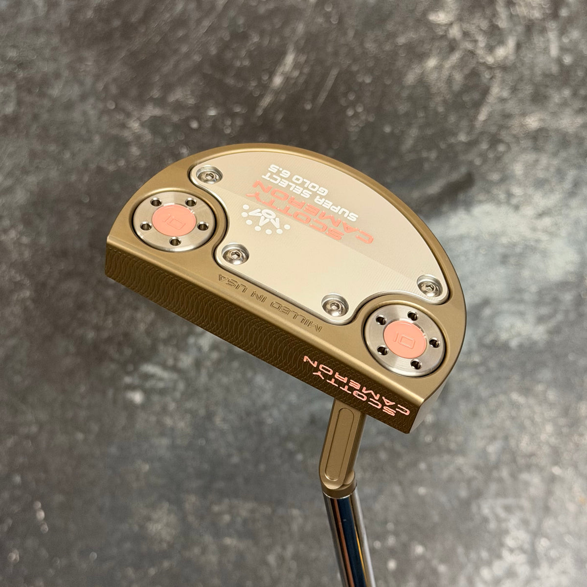 Left Handed Scotty Cameron Super Select GoLo 6.5 Chromatic Bronze