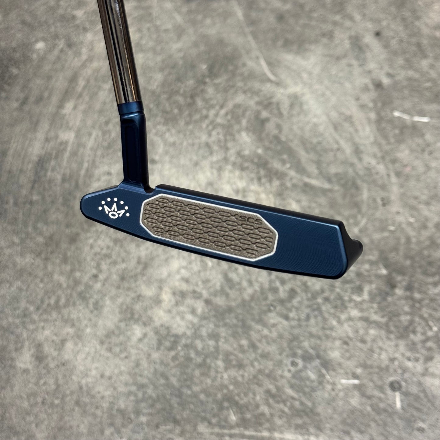 Left Handed - Studio Style Newport 2.5+ Blue PVD Bulletback